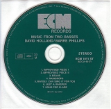Holland, Dave/Phillips, Barre - Music From Two Basses, CD